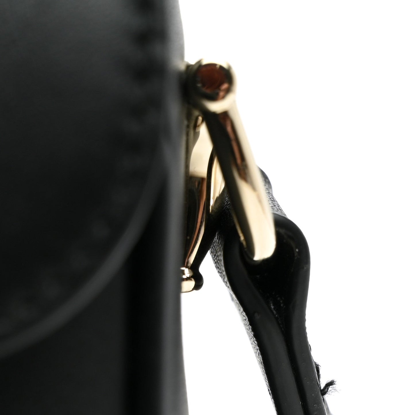 Arabella Calfskin Horsebit 1955 Shoulder Bag Black