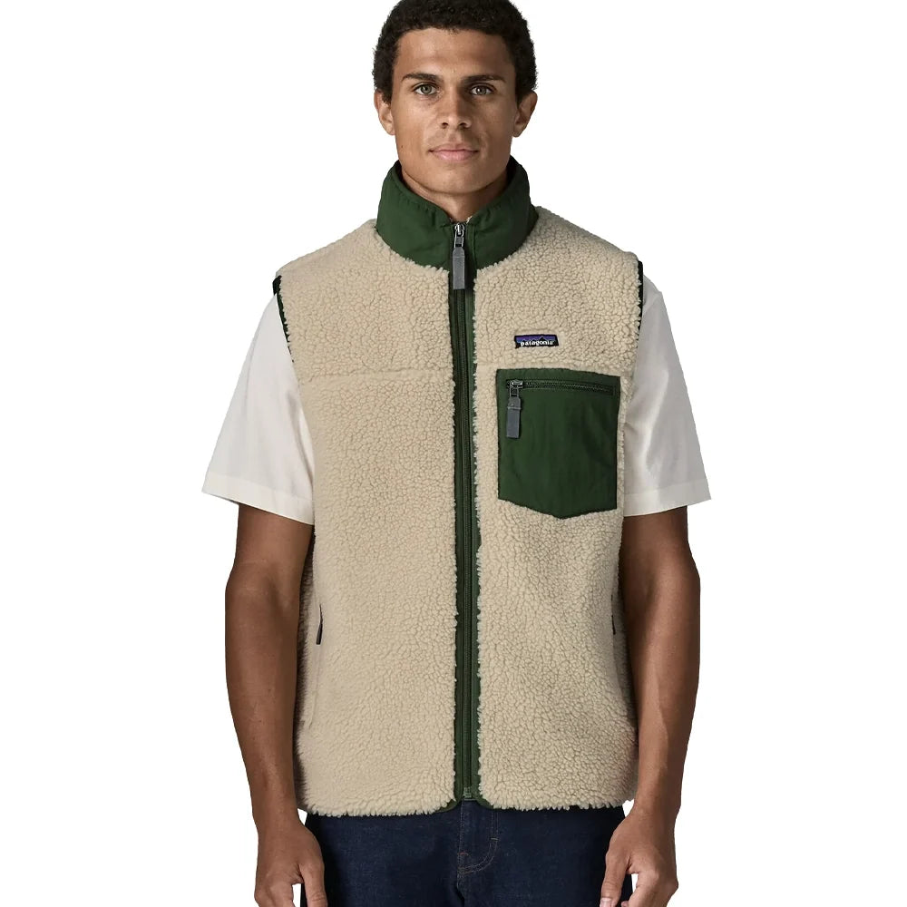 Men's Classic Retro-X Vest - Dark Natural w/Treeline Green