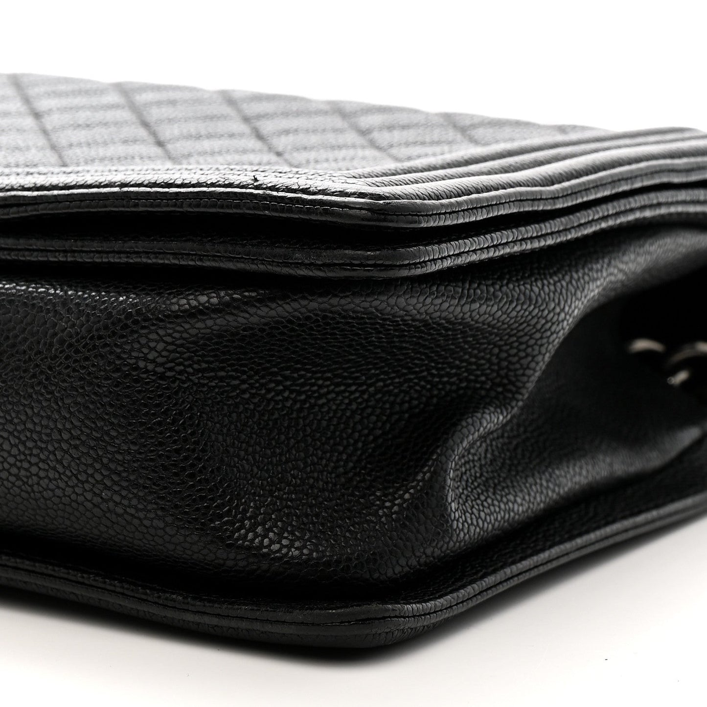 Caviar Quilted New Medium Boy Flap Black