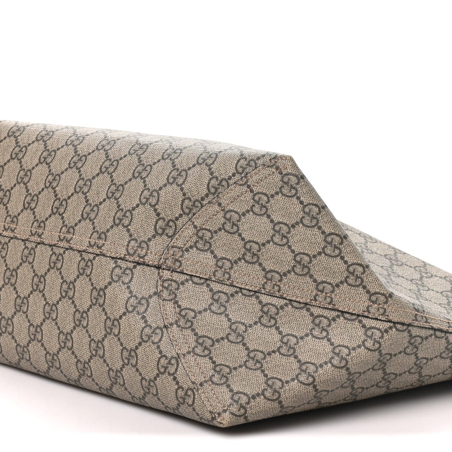 GG Supreme Monogram Medium Ophidia Shopping Tote Ebony