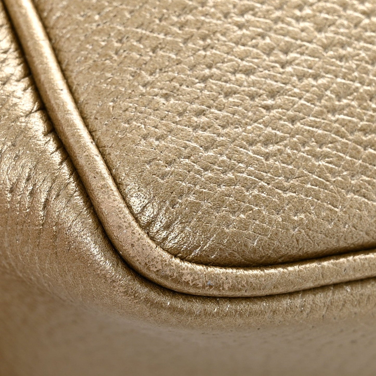 Monogram Mini Bree Tote Golden Beige
