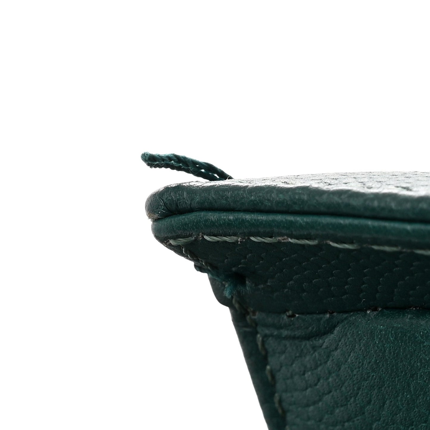 Caviar Quilted Medium Boy Flap Dark Green