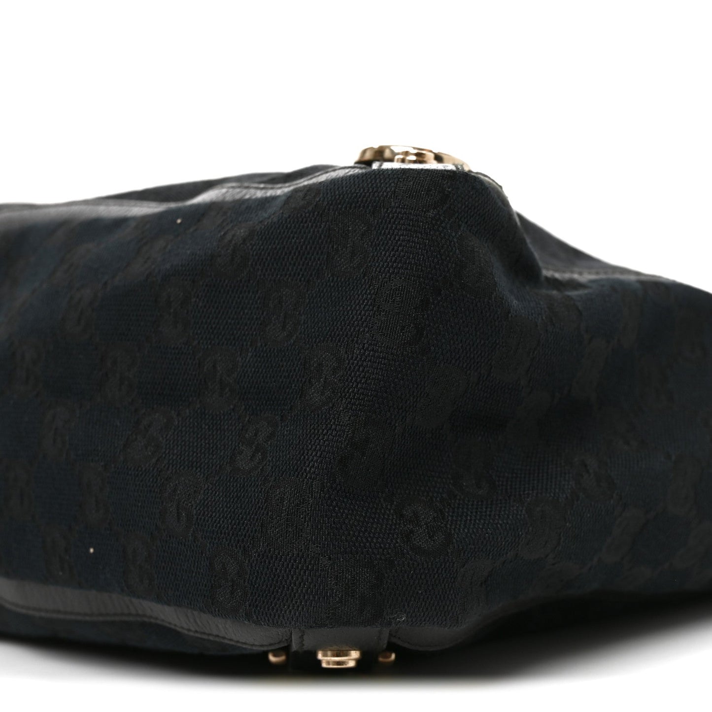 Monogram Large Abbey Tote Black