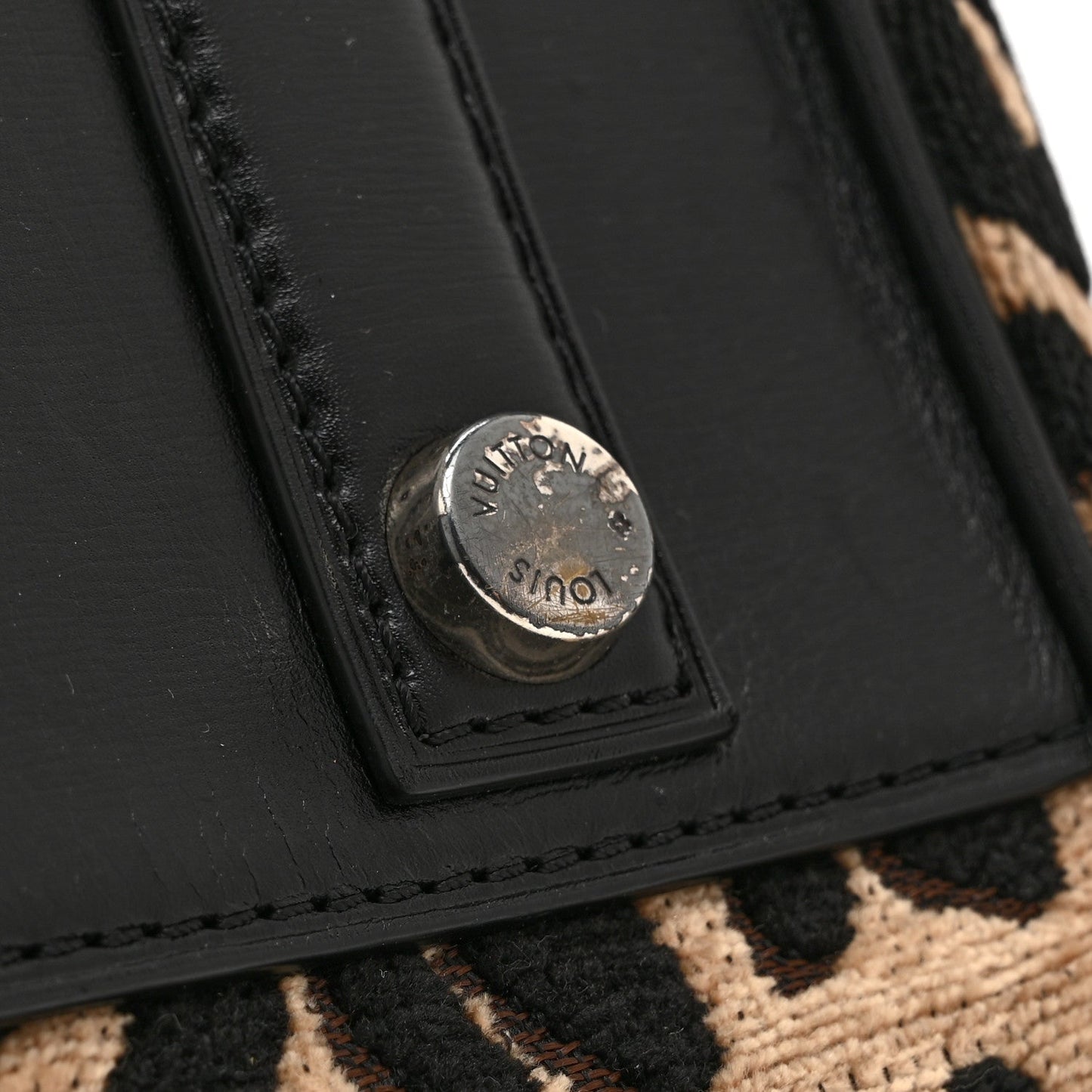 Jacquard Velvet Leopard Print Stephen Sprouse Speedy