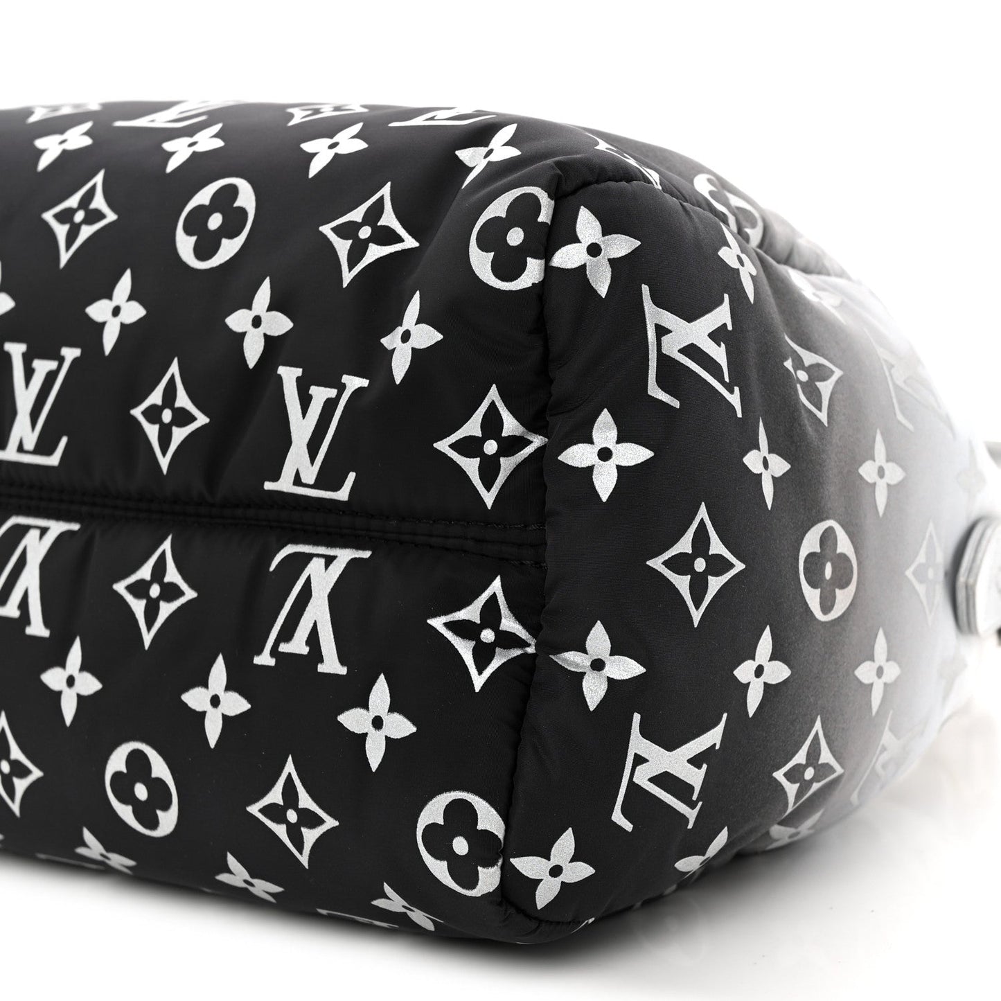 Nylon Monogram Gradient LV Snow Speedy Bandouliere 25 Frost