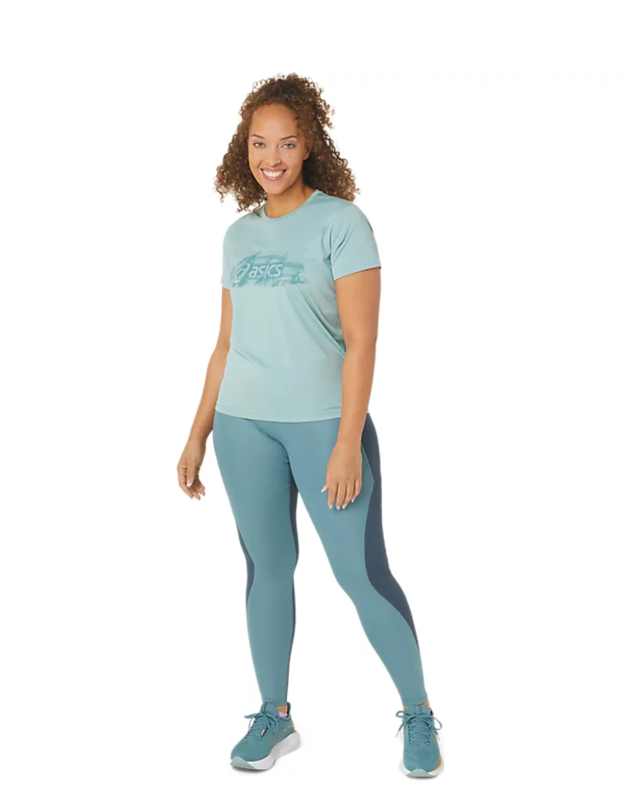 Women's Nagino Graphic Run Short Sleeve Top (2 Colors)