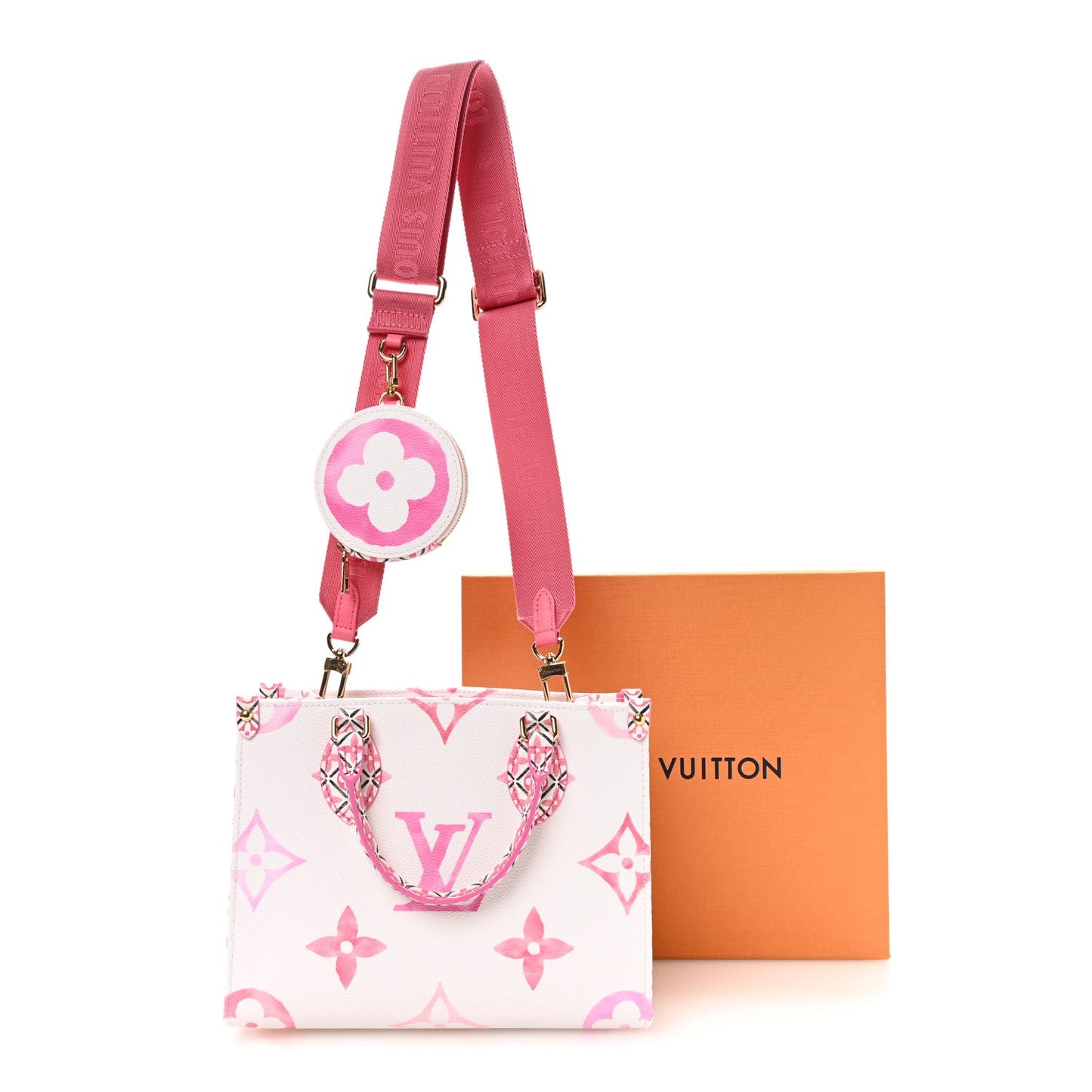 Monogram Giant By The Pool 2.0 Onthego PM Pink