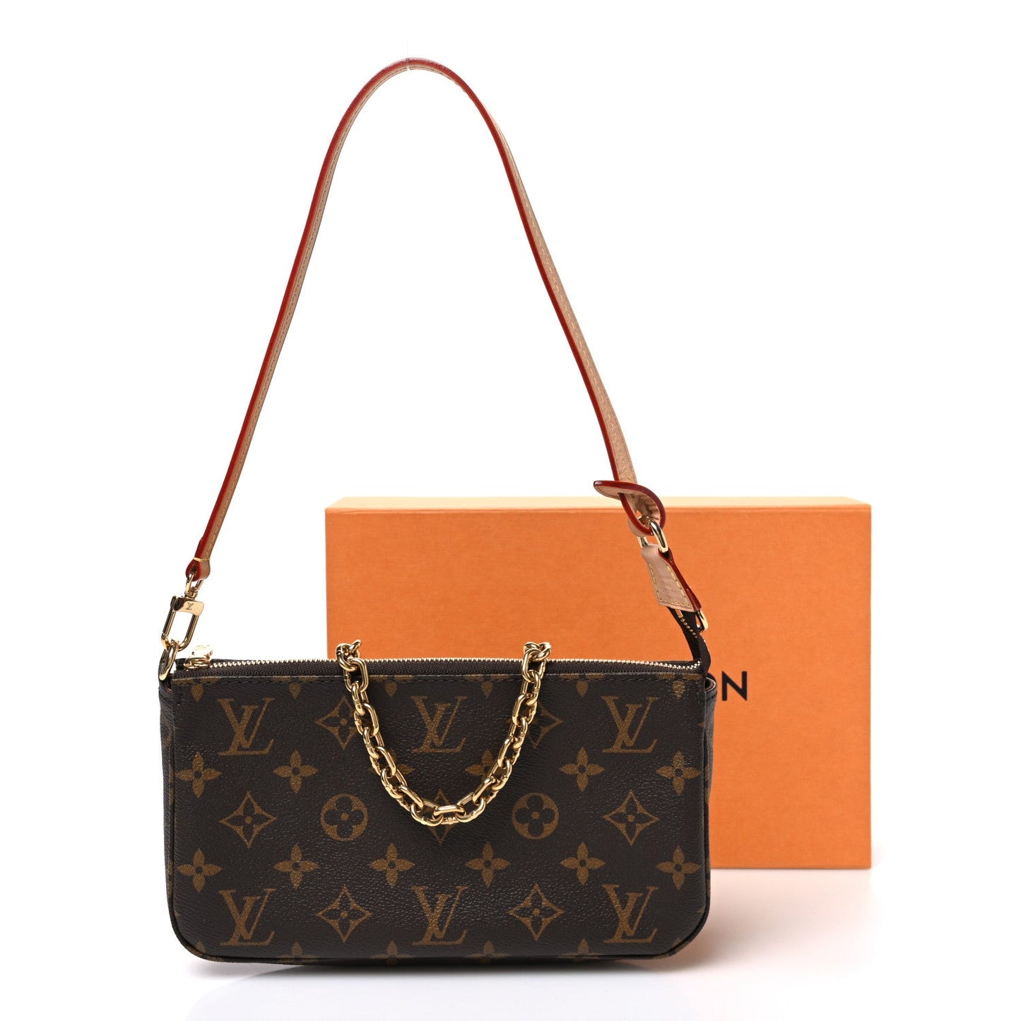 Monogram Chain Pochette Accessories