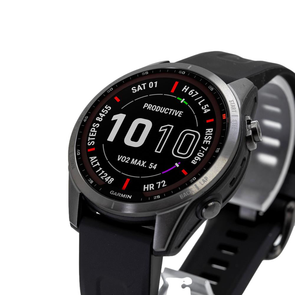 Garmin 010-02539-25 Fenix 7S Sapphire Solar Grey Watch
