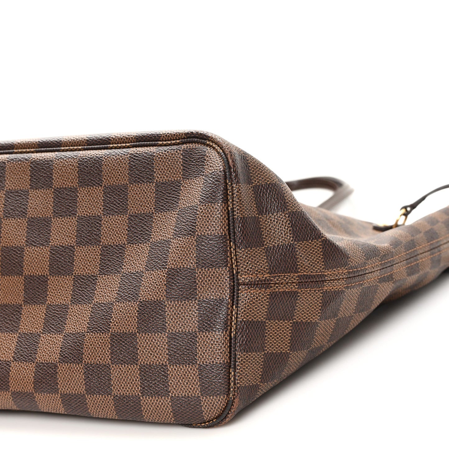 Damier Ebene Neo Neverfull MM Rose Ballerine