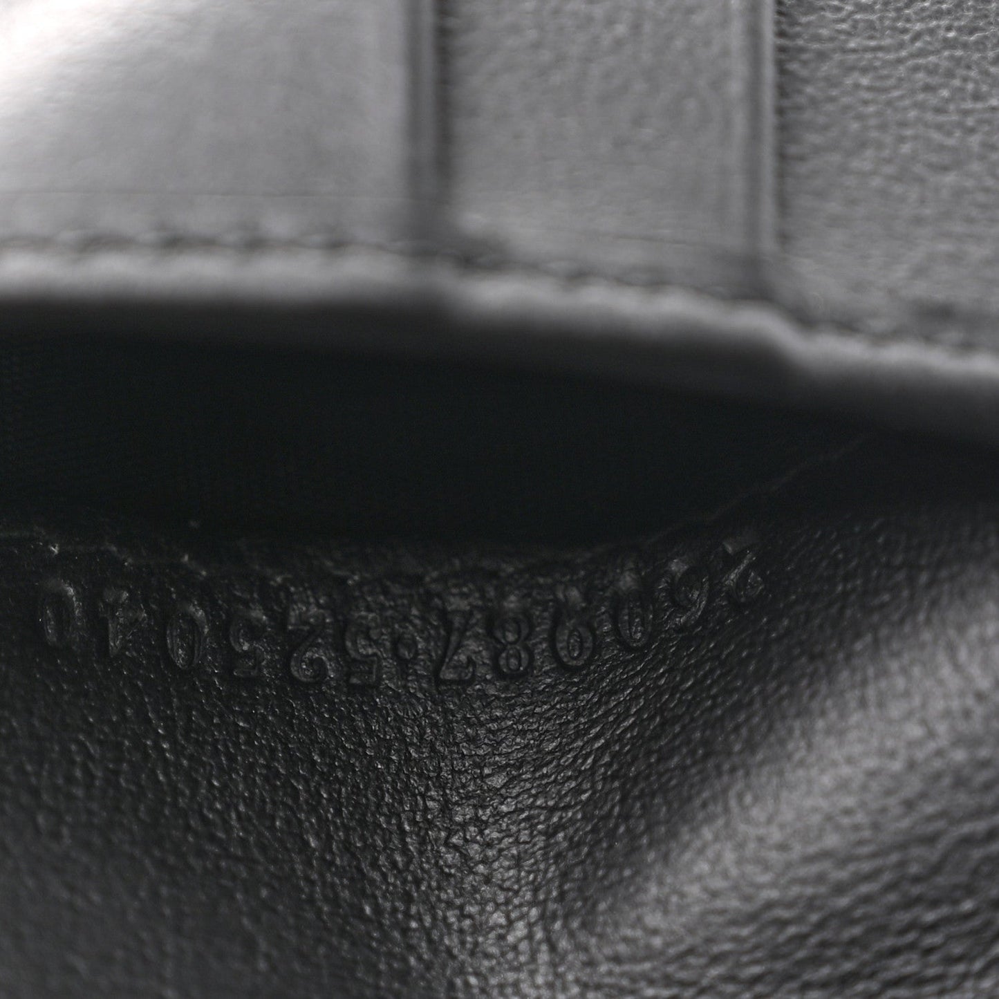 Microguccissima Bi-Fold Wallet Black