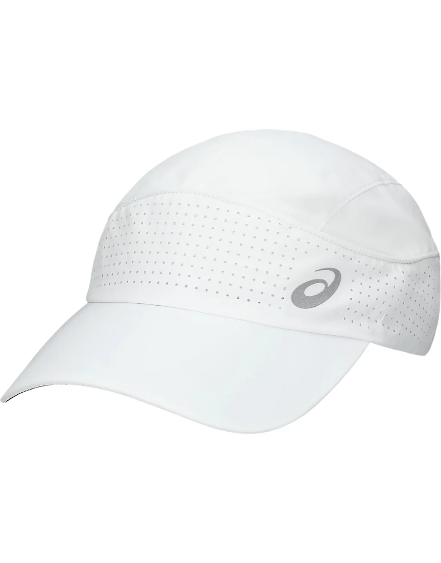 Running Light Woven Cap :White