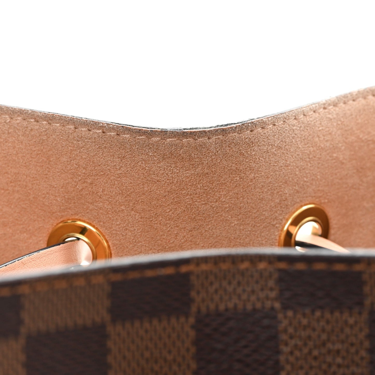 Damier Ebene Neonoe MM Venus Pink