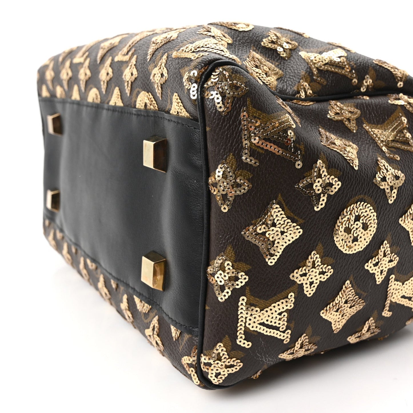 Monogram Sequins Eclipse Speedy 28 Gold