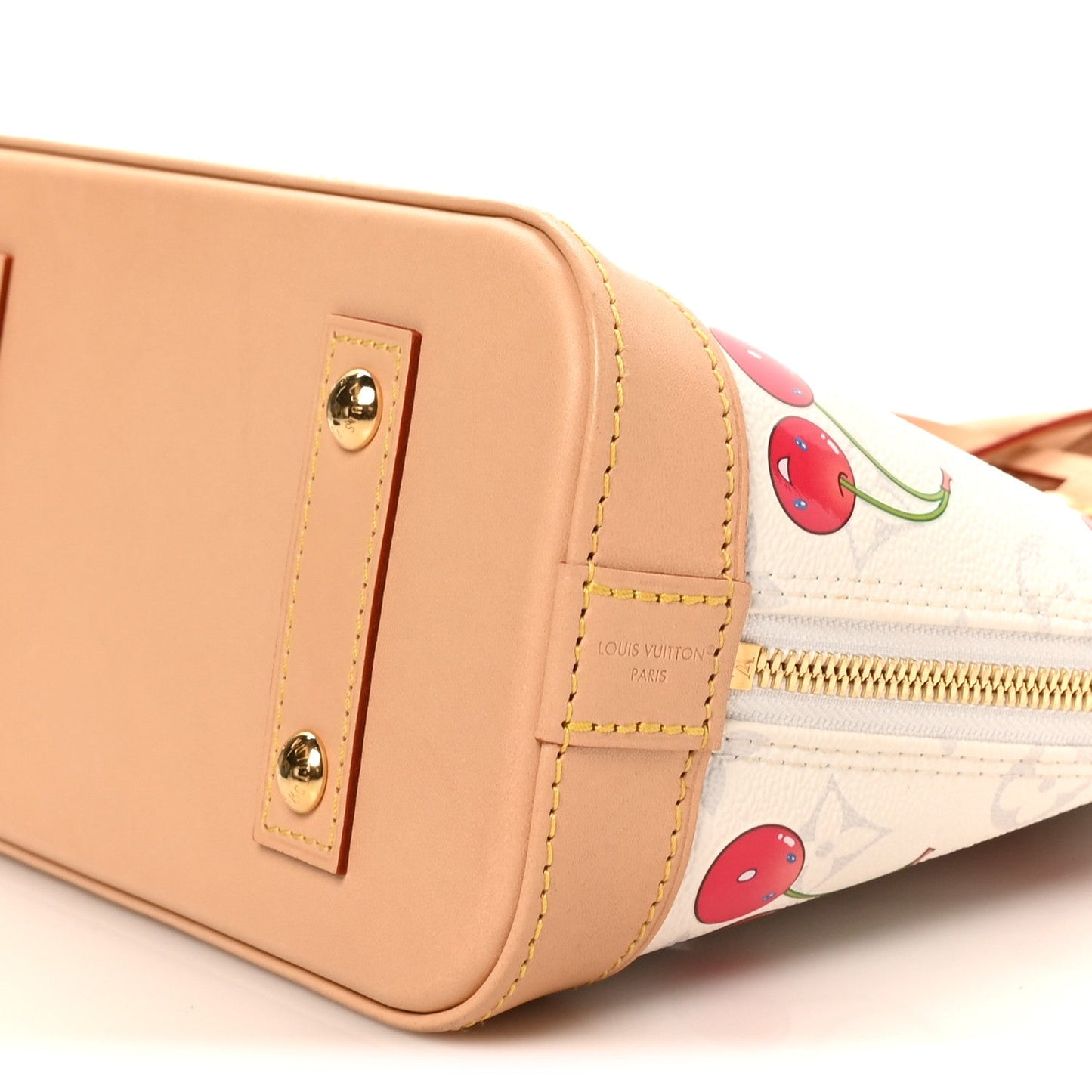 LV X TM Monogram Cerises Alma BB White