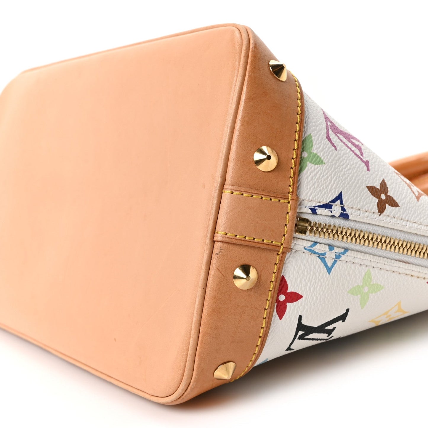 Monogram Multicolor Alma PM White