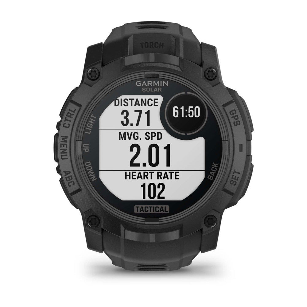 Garmin 010-02935-50 Instinct® 3 – 50 mm, Solar, Tactical Edition Quartz Men's Watch