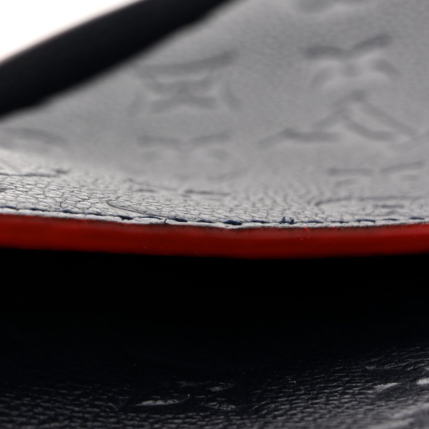 Empreinte Pochette Metis Marine Rouge