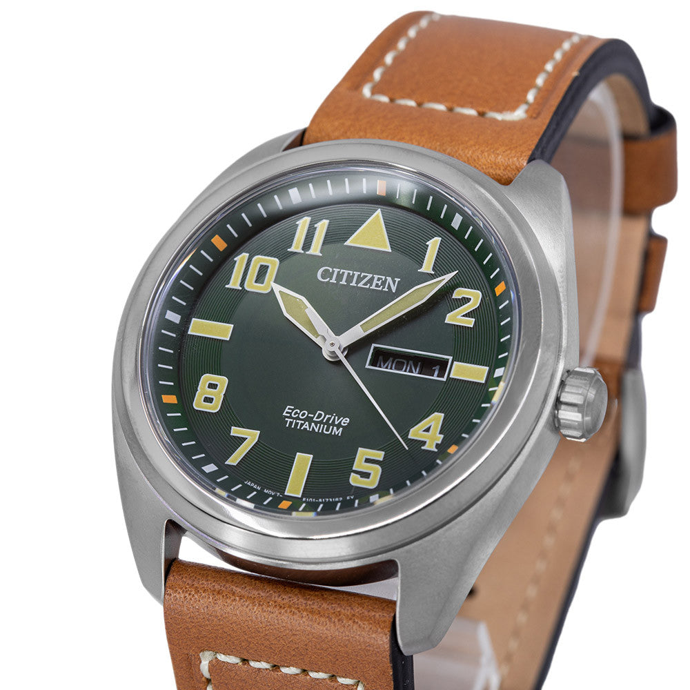 Citizen Men's BM8560-11X Super Titanium 42mm Eco-Drive