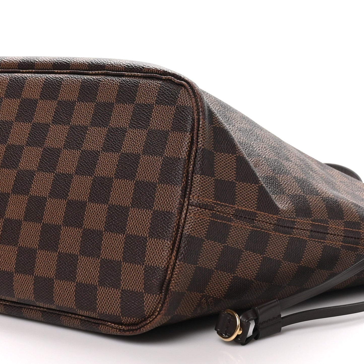 Damier Ebene Neo Neverfull MM Rose Ballerine
