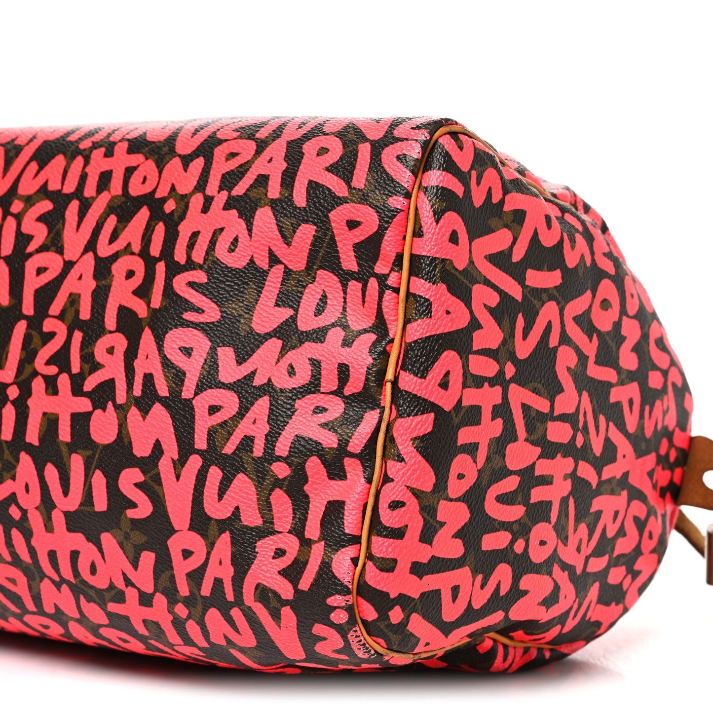 Monogram Graffiti Speedy 30 Fuchsia