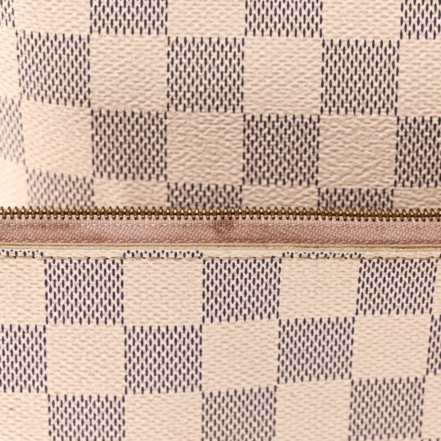 Damier Azur Neo Neverfull MM Rose Ballerine