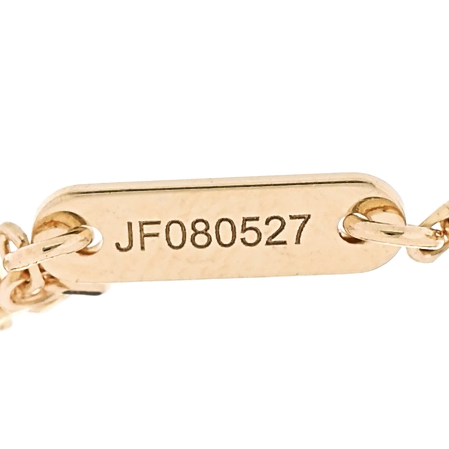 18K Yellow Gold Mother of Pearl Sweet Alhambra Butterfly Bracelet