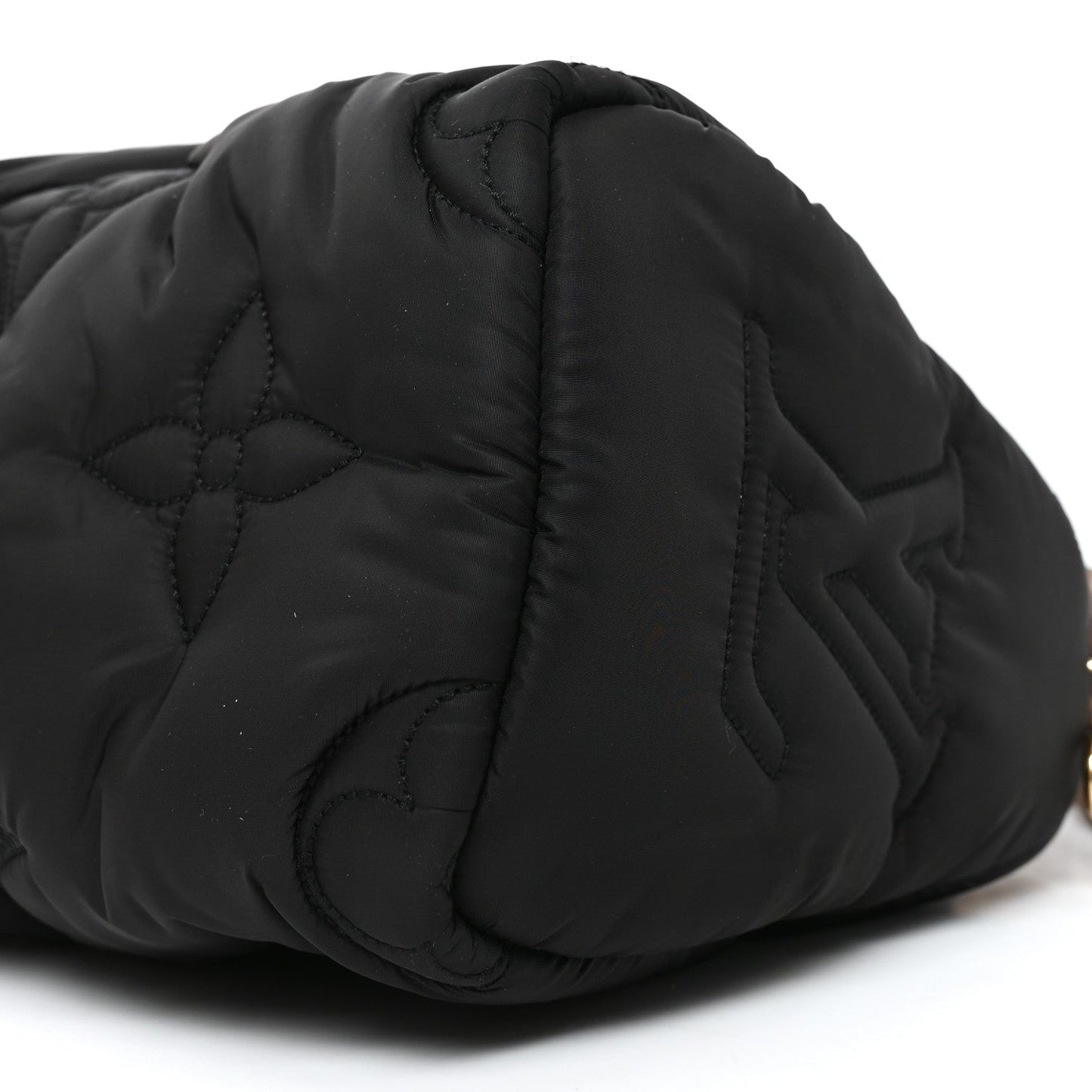 Econyl Mini Monogram Pillow Speedy Bandouliere 25 Black