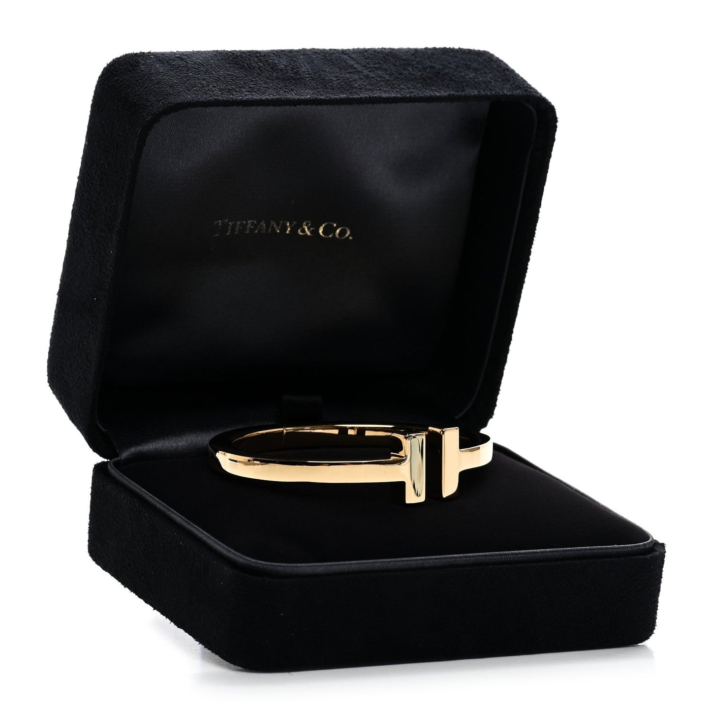 18K Yellow Gold T Square Bracelet