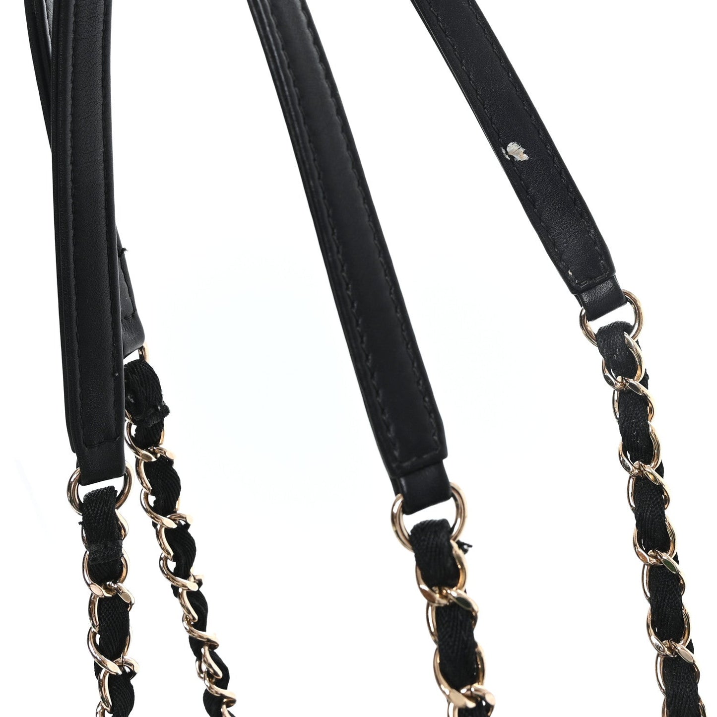 Woven Straw Raffia Small Deauville Tote Charcoal