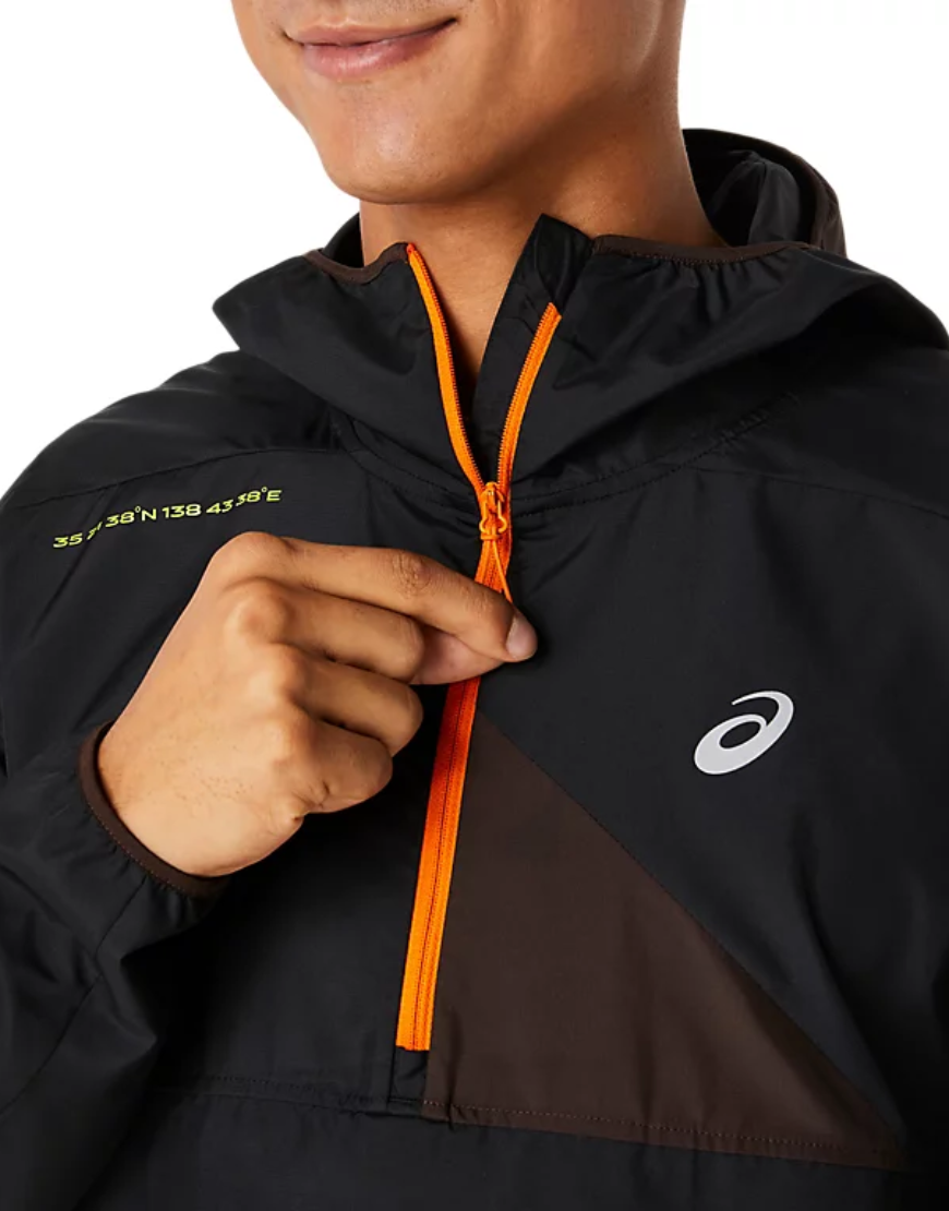 Men's Fujitrail Anorak Jacket: Black
