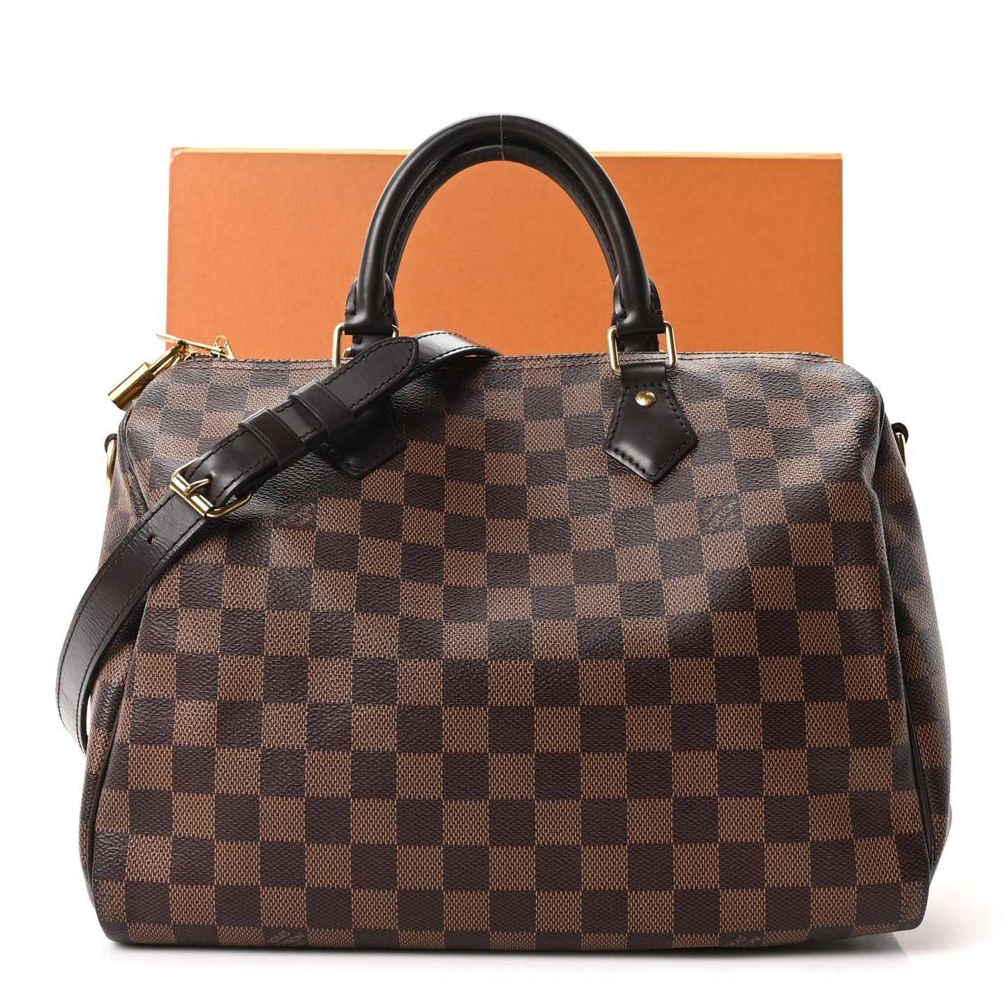 Damier Ebene Speedy Bandouliere 30