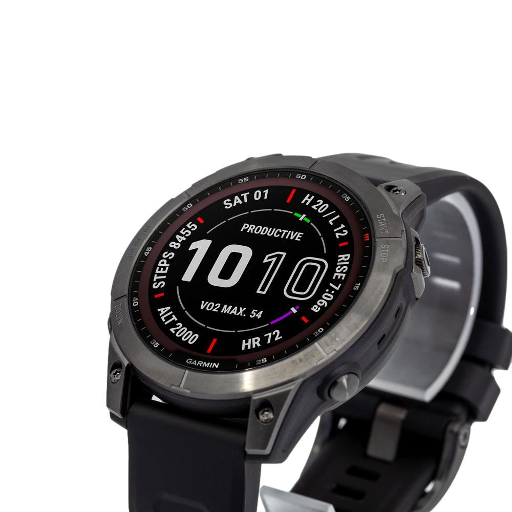 Garmin 010-02540-21 fēnix® 7 – Sapphire Solar Edition Solar Men's Watch
