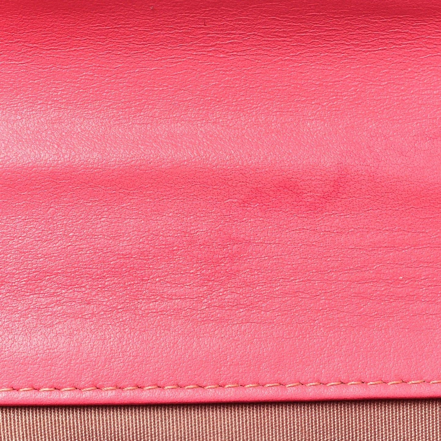 Wool Tweed Lambskin Quilted Chanel 19 Wallet On Chain WOC Coral Pink