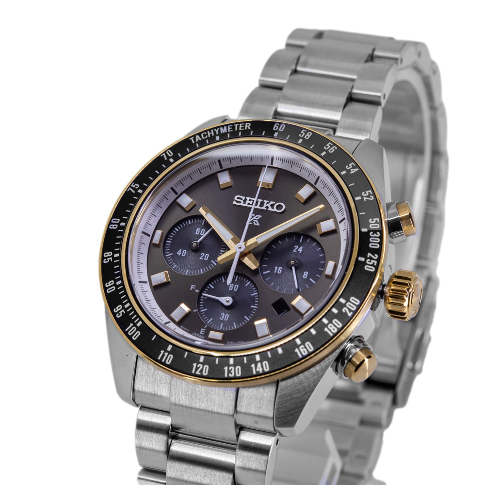 Seiko HBJ002P1 Prospex Solar Speedtimer Men's Watch