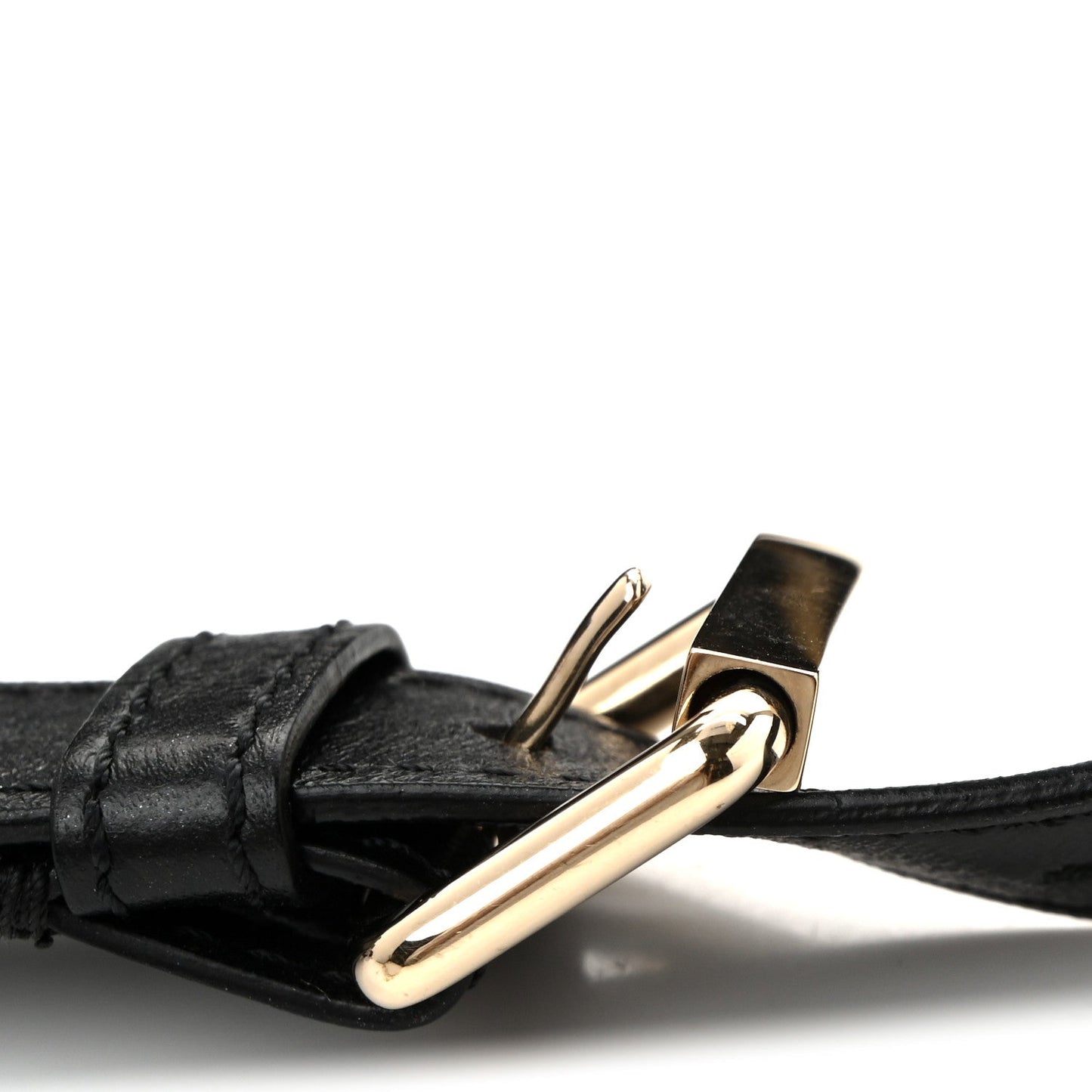 Aged Calfskin Quilted Waist Bag With Coin Purse Black