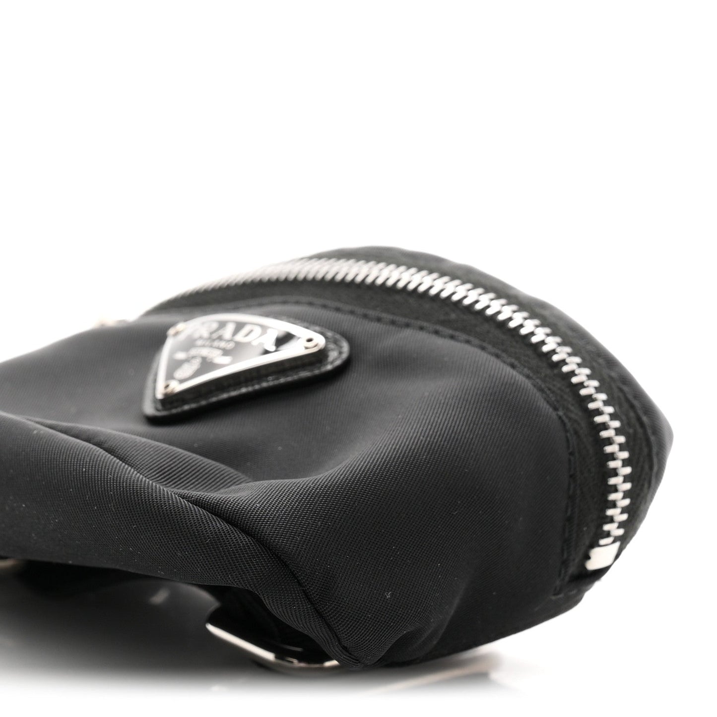 Tessuto Nylon Wrist Pouch Black