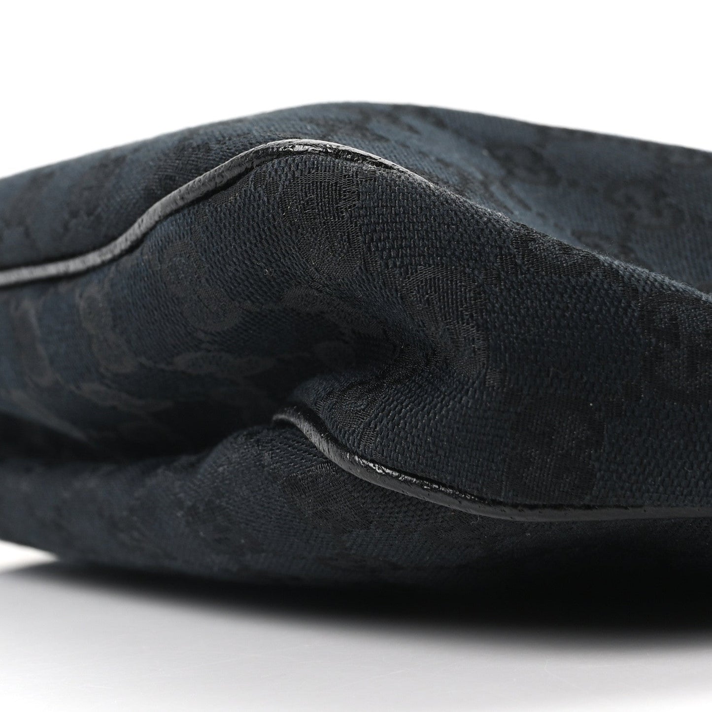 Monogram Medium Half Moon Hobo Black