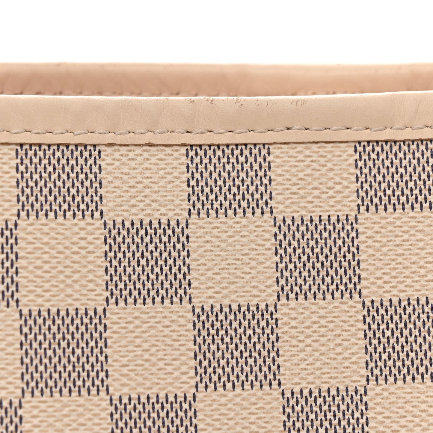 Damier Azur Braided Neverfull MM Pink
