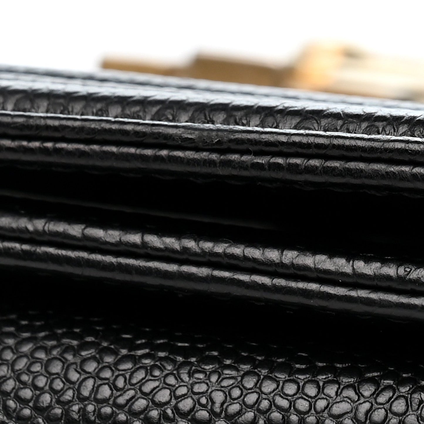 Caviar Chevron Quilted New Medium Boy Flap Black