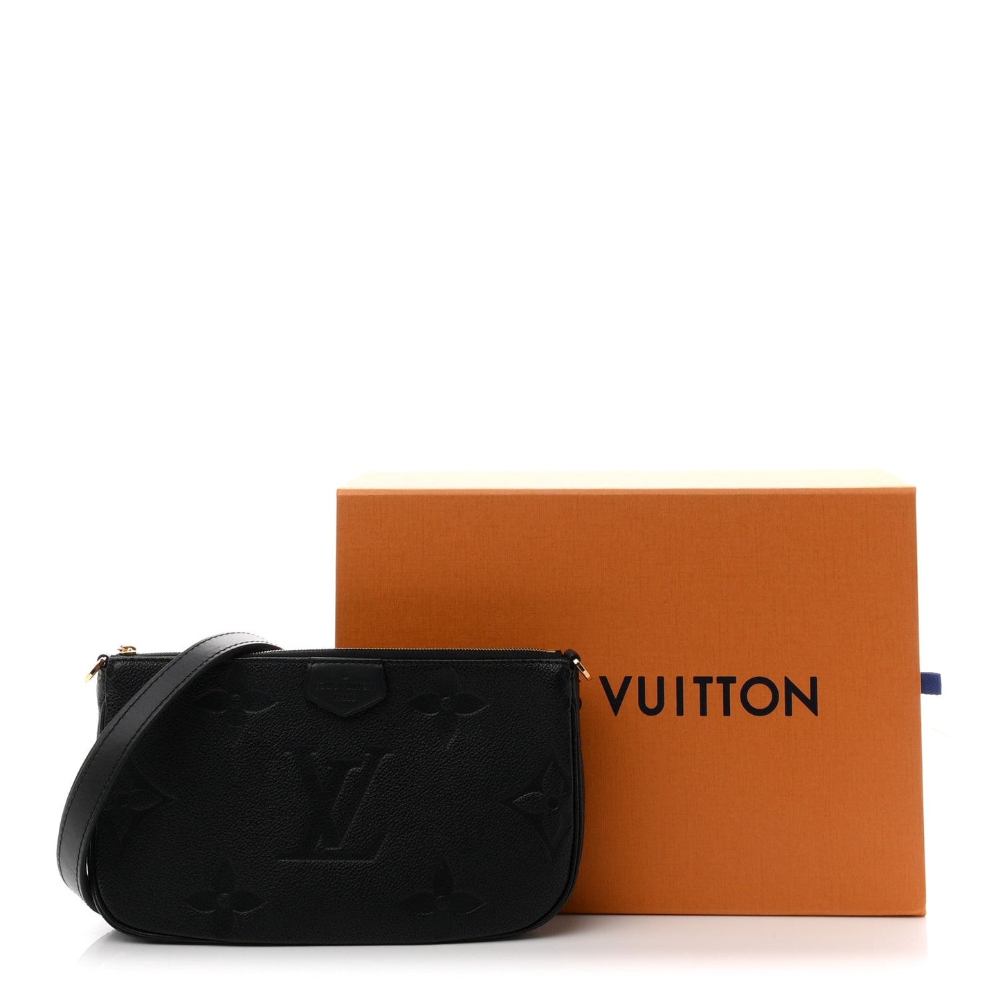 Empreinte Monogram Giant Multi Pochette Accessories Large Pochette Black