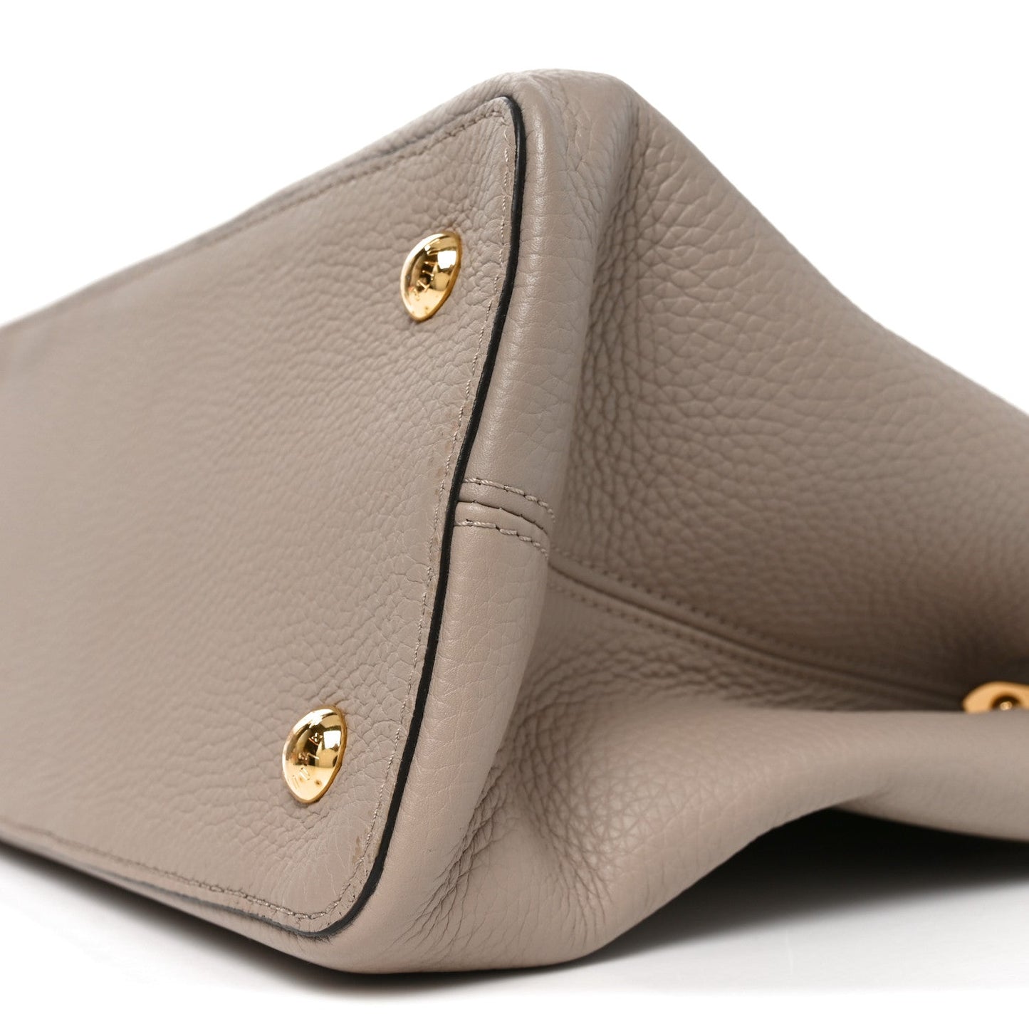 Taurillon Snakeskin Capucines Galet
