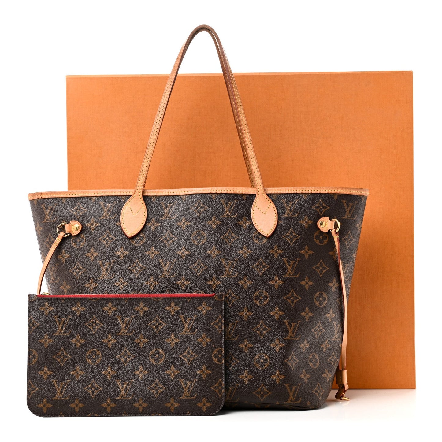 Monogram Neo Neverfull MM Cherry