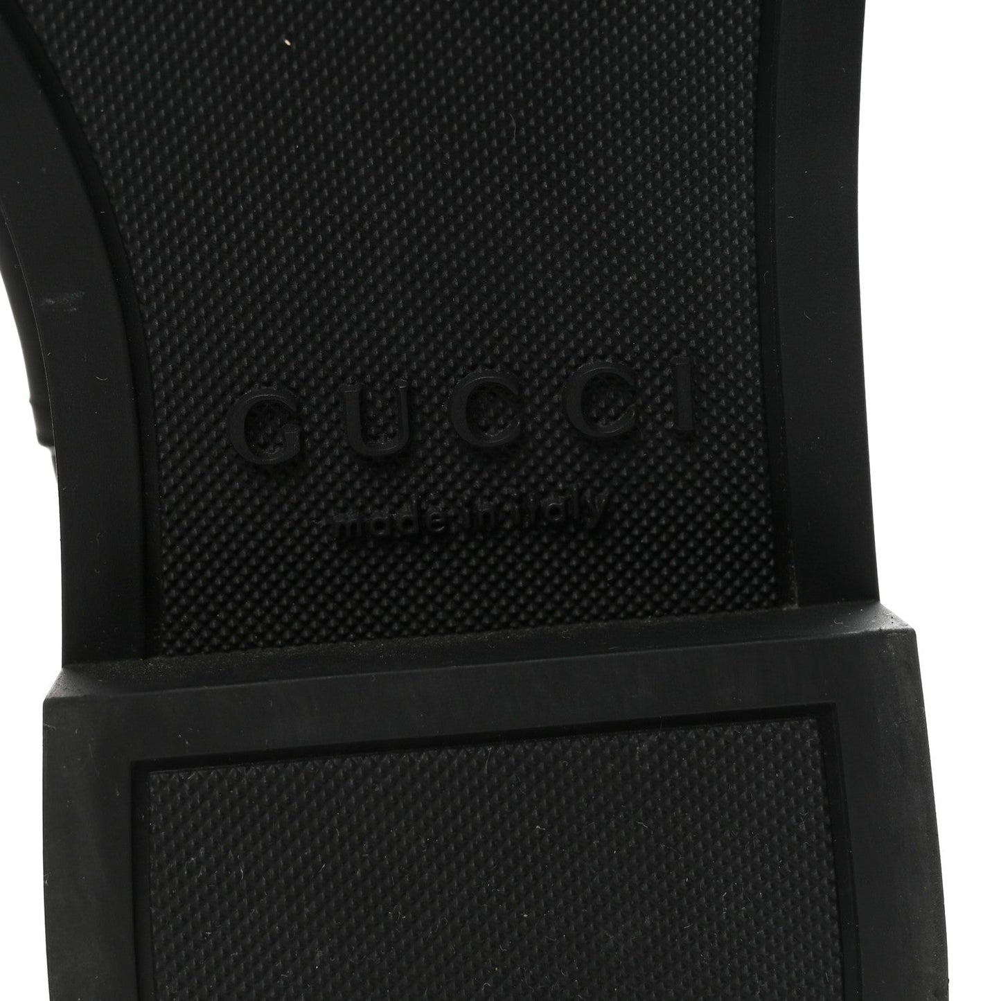 Guccissima Michelangelo Slim Horsebit Riding Boots 37 Black