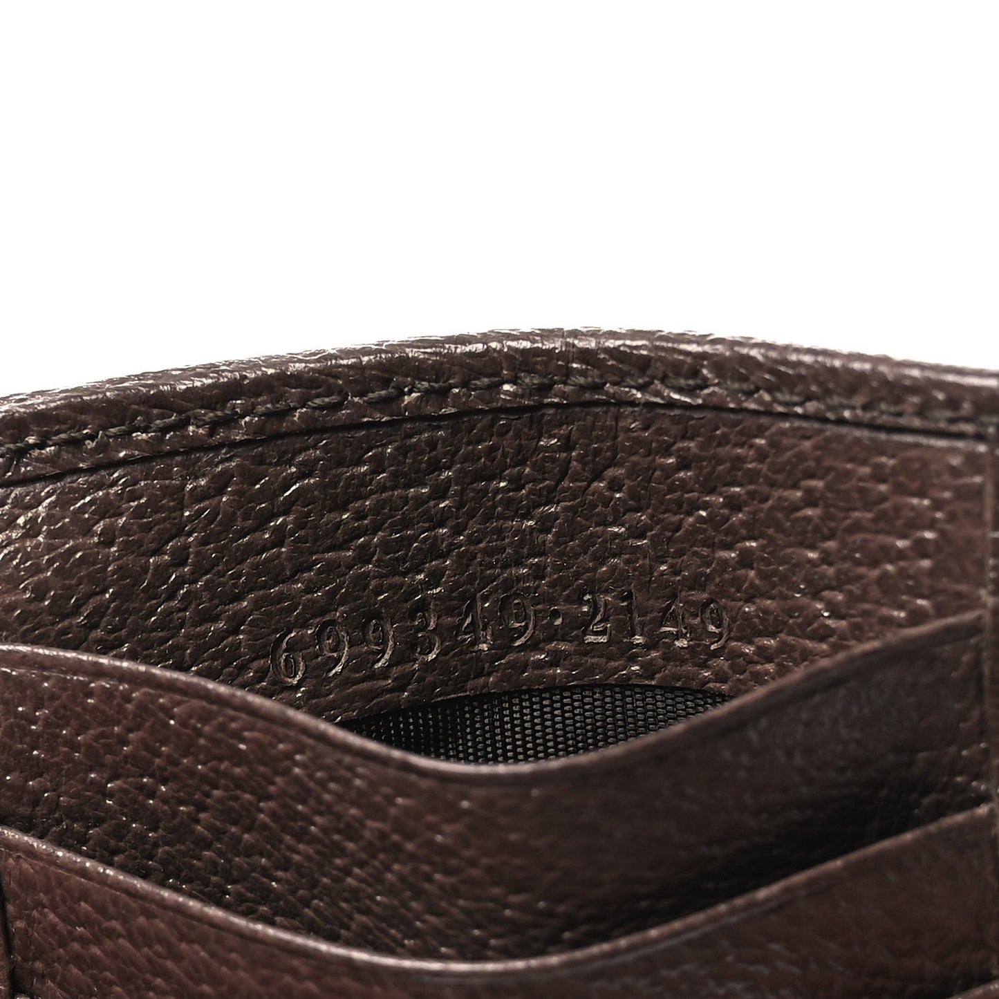 GG Supreme Monogram Web Ophidia Coin Case Brown