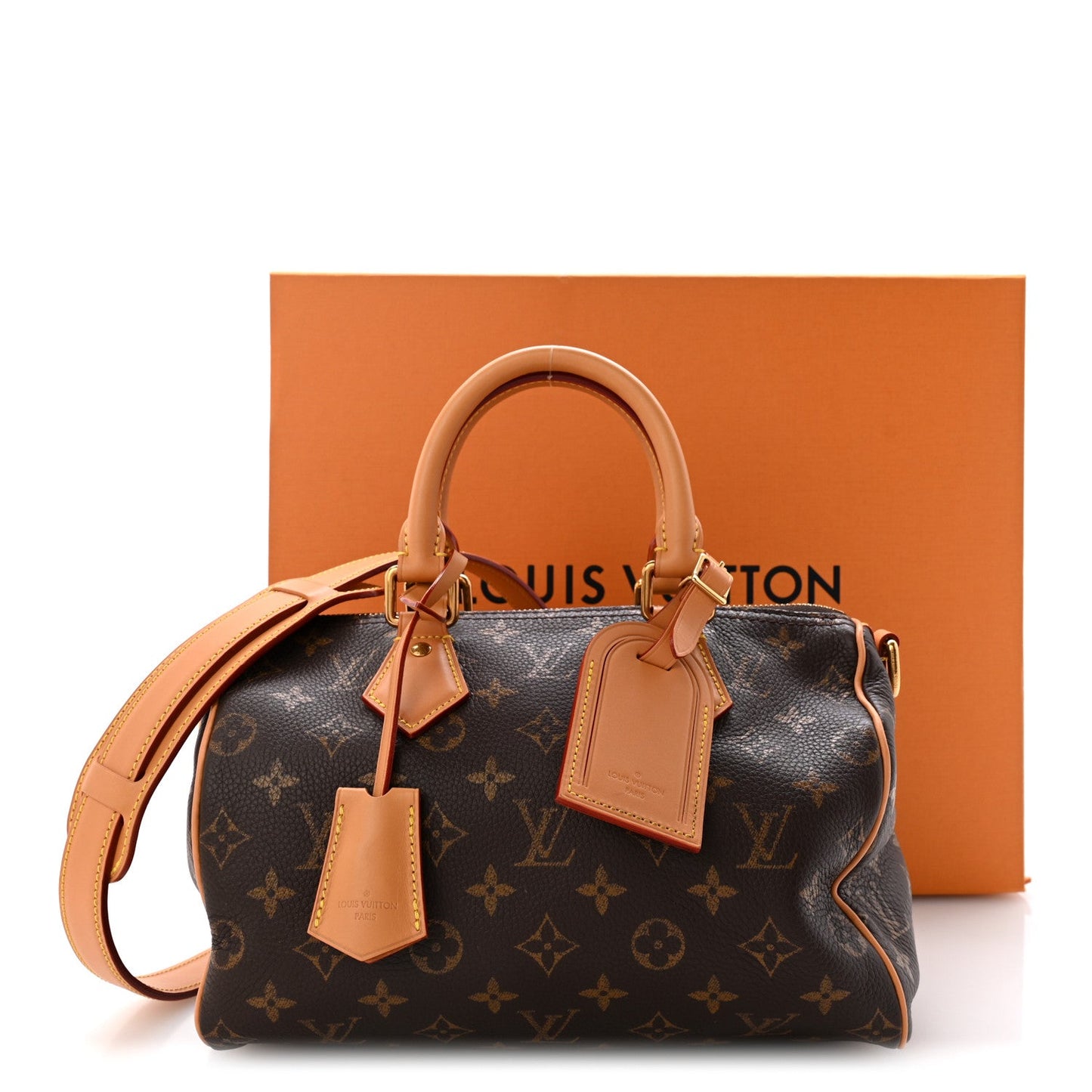 Calfskin Monogram Speedy P9 Bandouliere 25