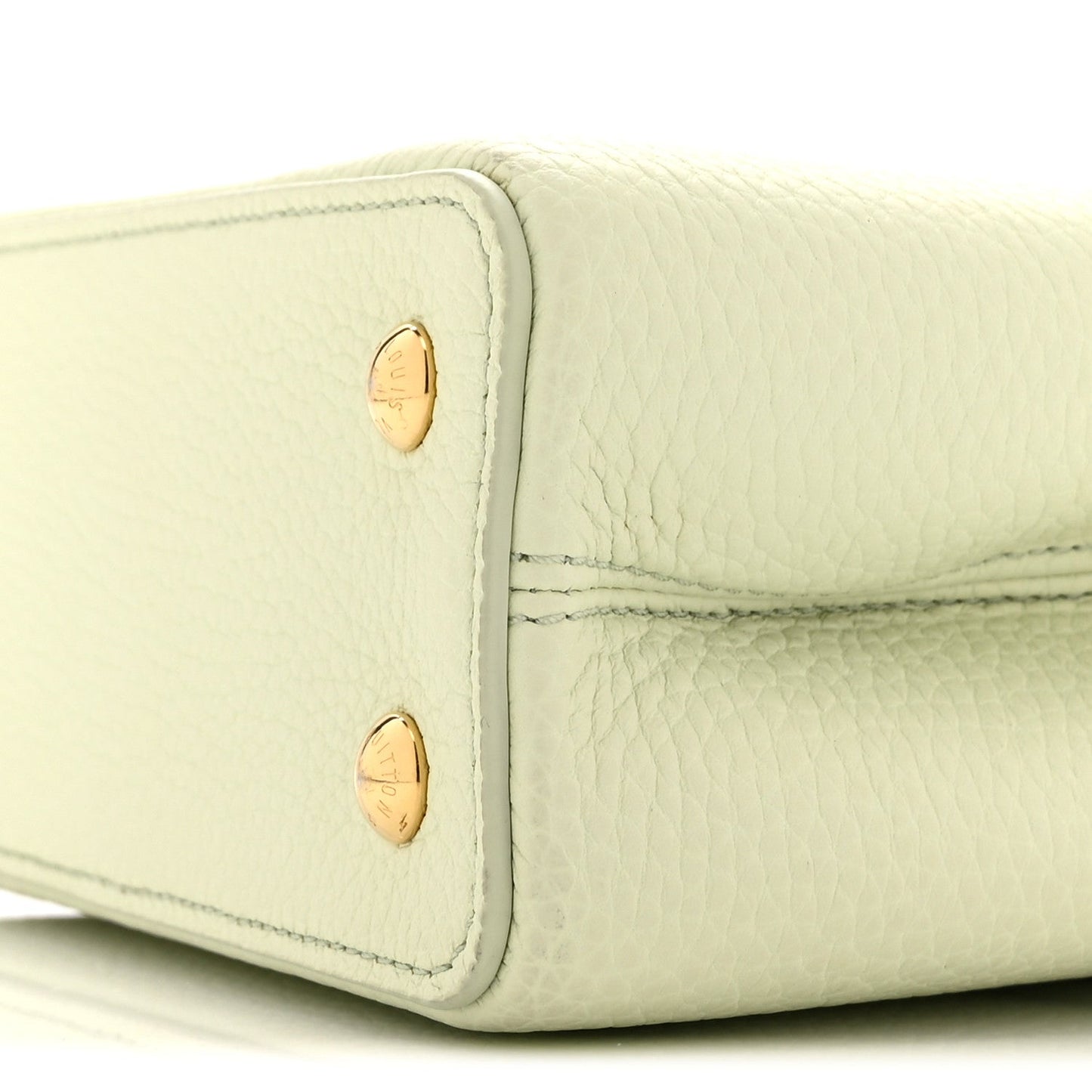 LV X TM Taurillon Mini Capucines Green