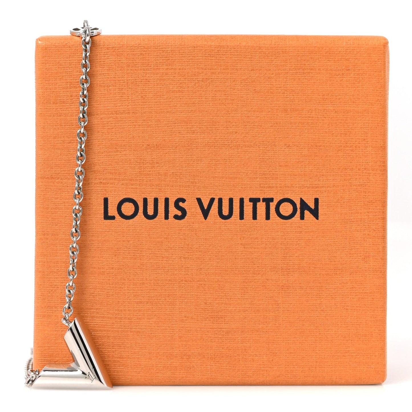 Metal Essential V Supple Necklace Silver