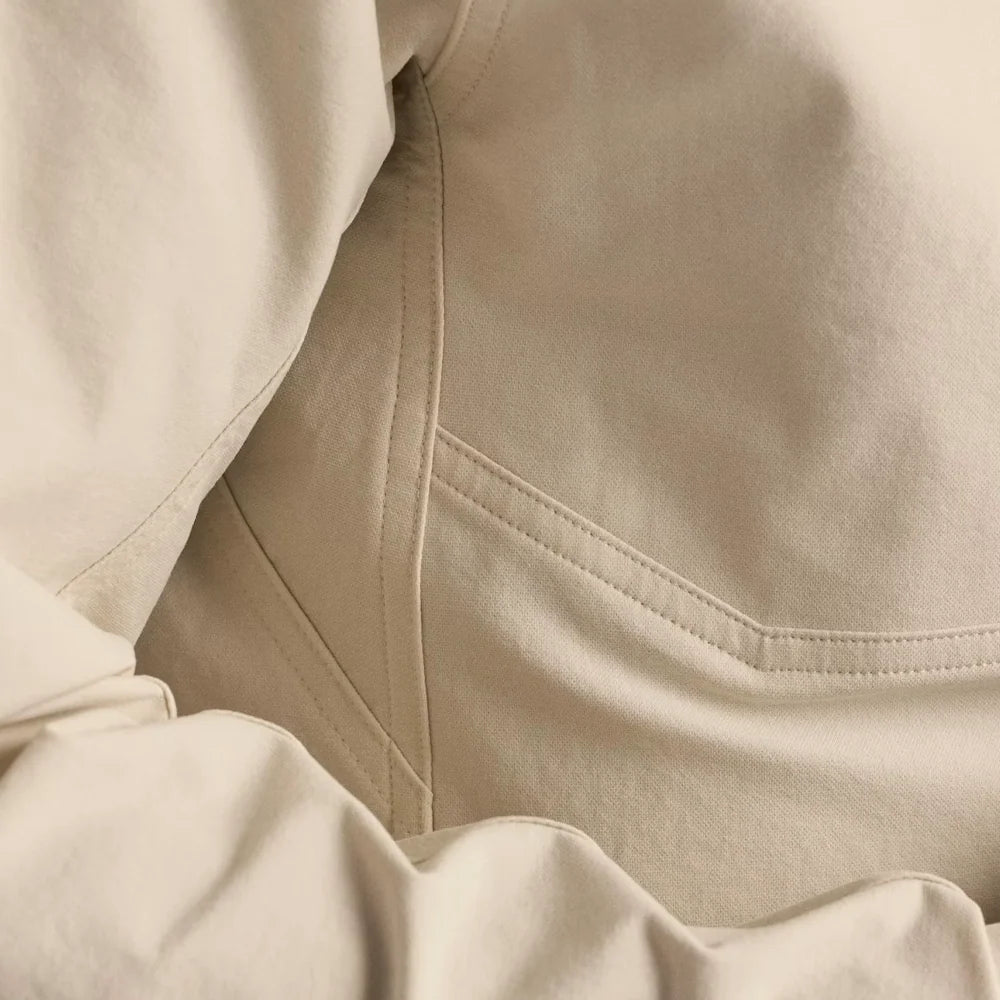 Men's Cronin Cotton Overshirt - Sea Salt