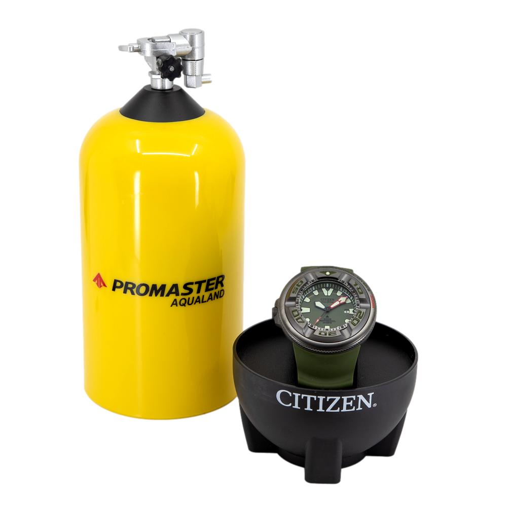 Citizen BJ8057-17X Promaster Olive Eco-Drive 300M Watch
